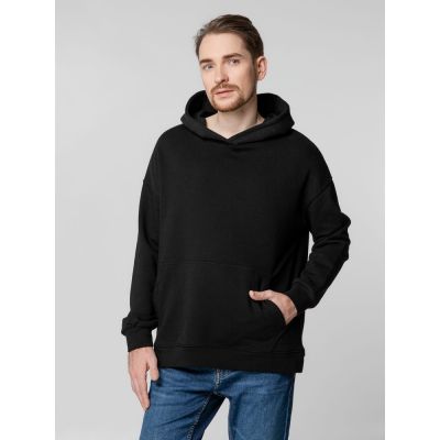 Худи оверсайз унисекс Outshine, черное-10