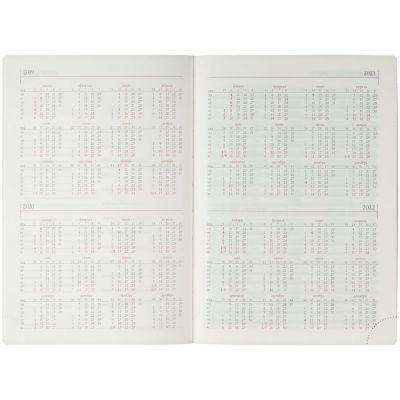 Ежедневник Luxe, недатированный, бордовый-6