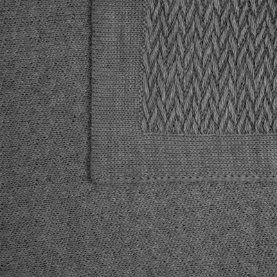 Плед Ornato, серый (дымчатый)-2