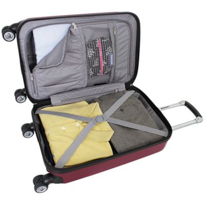 Чемодан для ручной клади Ridge S, бордовый-2