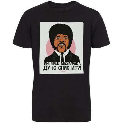 Футболка «Инглиш», черная-2