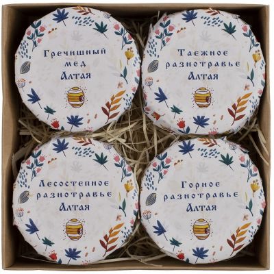 Набор Bee Garden, 4 сорта меда-3