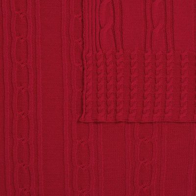 Плед Remitti, красный-2