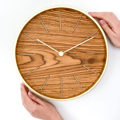 Часы настенные Oscar, дуб-6