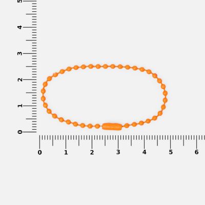 Цепочка для крепления Sharic, оранжевый неон-2