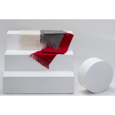 Шарф Graceful, красный-9