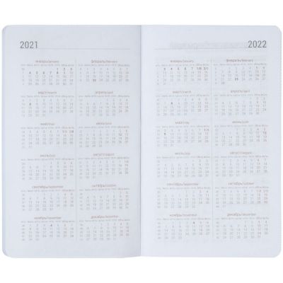 Ежедневник Basis Mini, недатированный, оранжевый-4