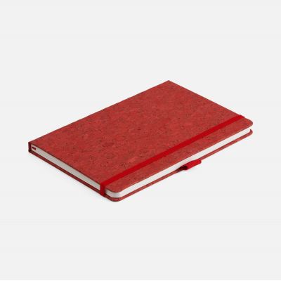 Блокнот Cork County, красный-4