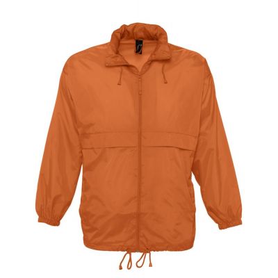 Ветровка из нейлона Surf 210, оранжевая-0