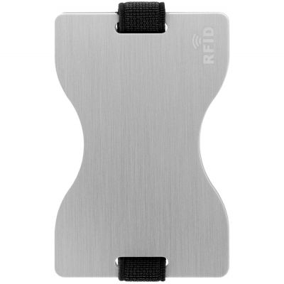 Футляр для карт Muller c RFID-защитой, серебристый-1