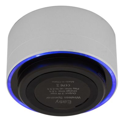 Беспроводная колонка Easy, серебристая-5