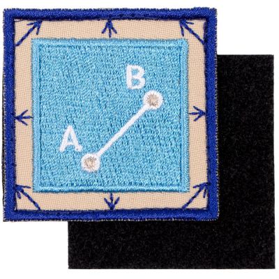 Шеврон на липучке «Точка А»-0