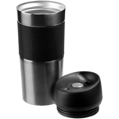 Термостакан Solingen Grip, серо-стальной-2