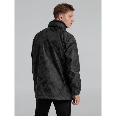 Ветровка светоотражающая Finvind, темно-серая-13