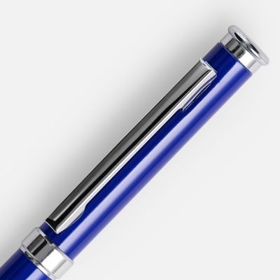 Ручка шариковая Finn Chrome, синяя-2