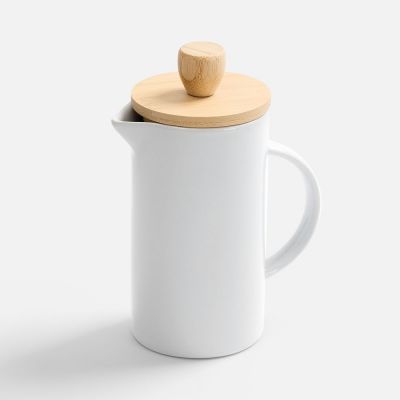 Френч-пресс Ceramero, белый-0
