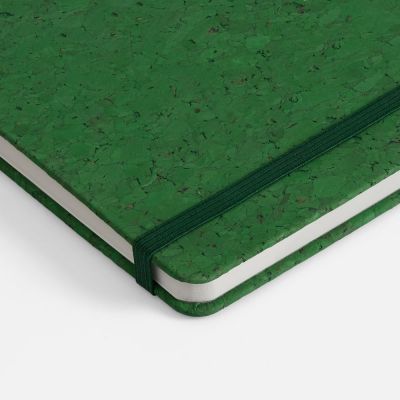 Блокнот Cork County, зеленый-6