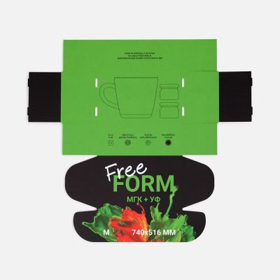 Коробка с печатью на заказ Freeform, M-1