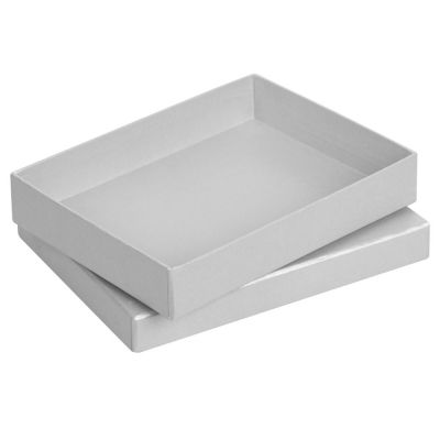 Коробка Slender, большая, серебристая-1