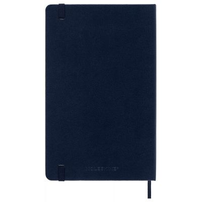 Еженедельник Moleskine Classic Large, датированный, синий-5
