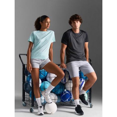 Футболка спортивная унисекс Vortex, черная-8