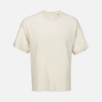 Футболка оверсайз унисекс Legacy, светло-бежевая (неокрашенная)