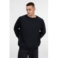 Свитшот унисекс Avenu, черный