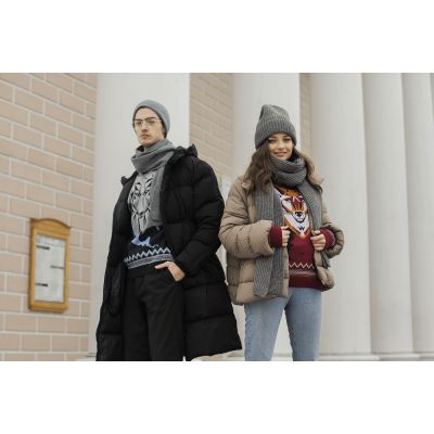 Шапка Nordkyn, серая-3