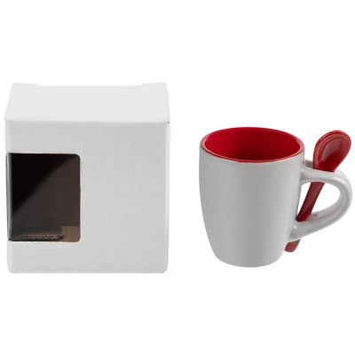 Коробка с окном Lilly, белая-0