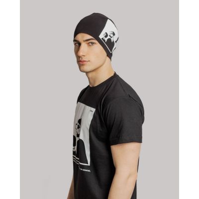 Шапка «Леон», черная-1