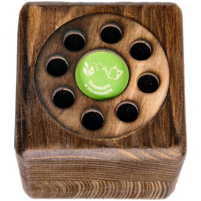 Набор для выращивания с органайзером «Экокуб Burn», сосна-4