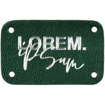 Лейбл Latte, S, зеленый-2