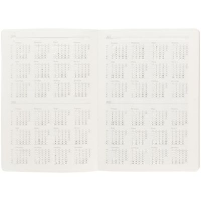 Ежедневник Flex Shall, датированный, синий-5