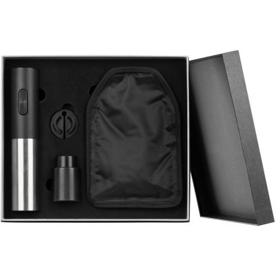 Винный набор Winetura, черный-0