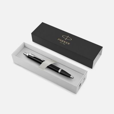 Ручка шариковая Parker IM Core Black CT, черная-1