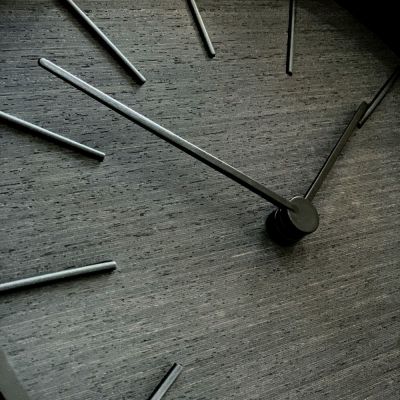 Часы настенные Plato, черное дерево-4