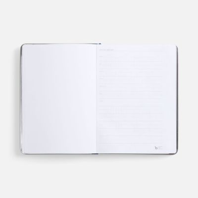 Ежедневник Metal Frame на заказ, датированный, синий-7