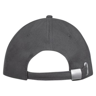 Бейсболка Buffalo, серая с оранжевым-2