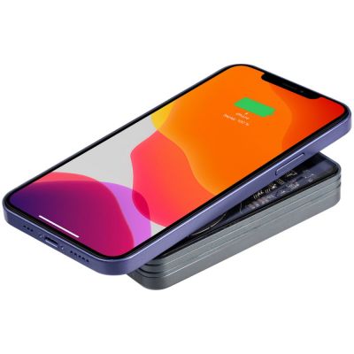 Магнитный беспроводной аккумулятор Cooper Ergo 5000 мАч, темно-серый-7