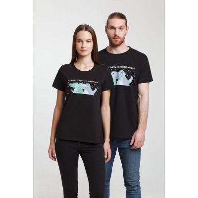 Футболка «Крокодилобегемоты», черная-4