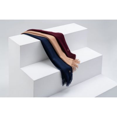 Шарф Noble, бордовый-9