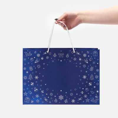 Пакет Snowlace, синий-1