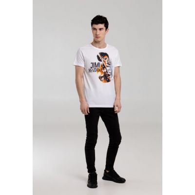 Футболка «Меламед. Jimi Hendrix», белая-3