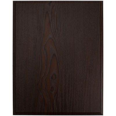 Плакетка Plaque XL, венге с золотистой пластиной-1