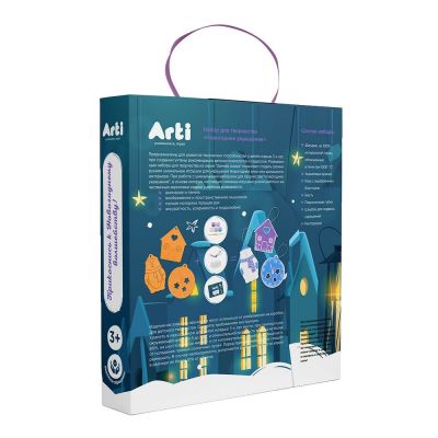 Набор для творчества Winter's Tale: мишка, домик, часы-3