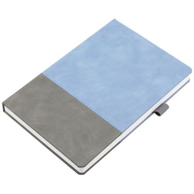 Ежедневник Horizon, недатированный, серый с голубым-3
