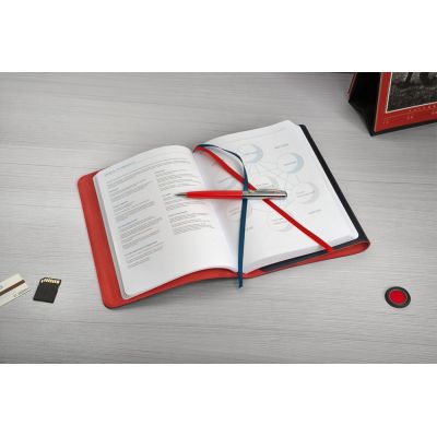 Ручка шариковая Promise, красная-5