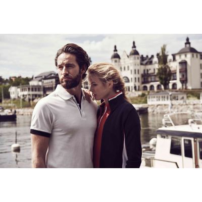 Рубашка поло мужская Anderson, белая-5