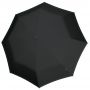 Зонт-трость U.900, черный с неоново-зеленым