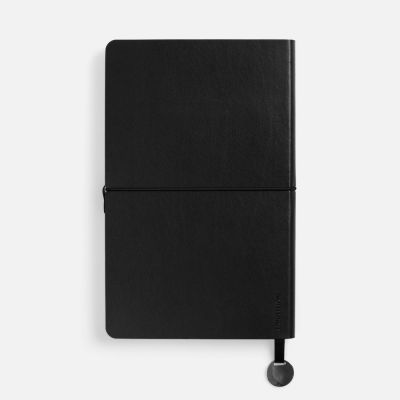 Ежедневник Waltz, недатированный, черный-4